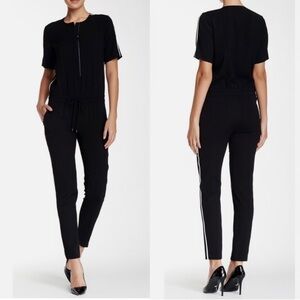 Vince Jumpsuit In Black and white size 0